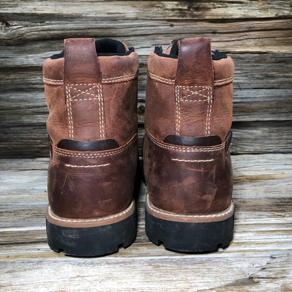 KEEN The 59 Steel Toe Mid Waterproof Boots Men 10 US Double Wide - Picture 9 of 11